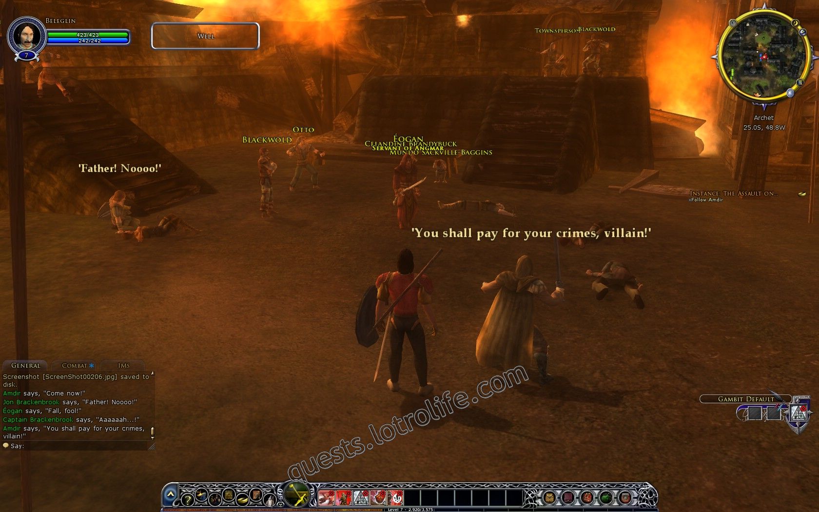 Quest: Instance: The Assault on Archet, objective 5, step 1 image 482 middle size