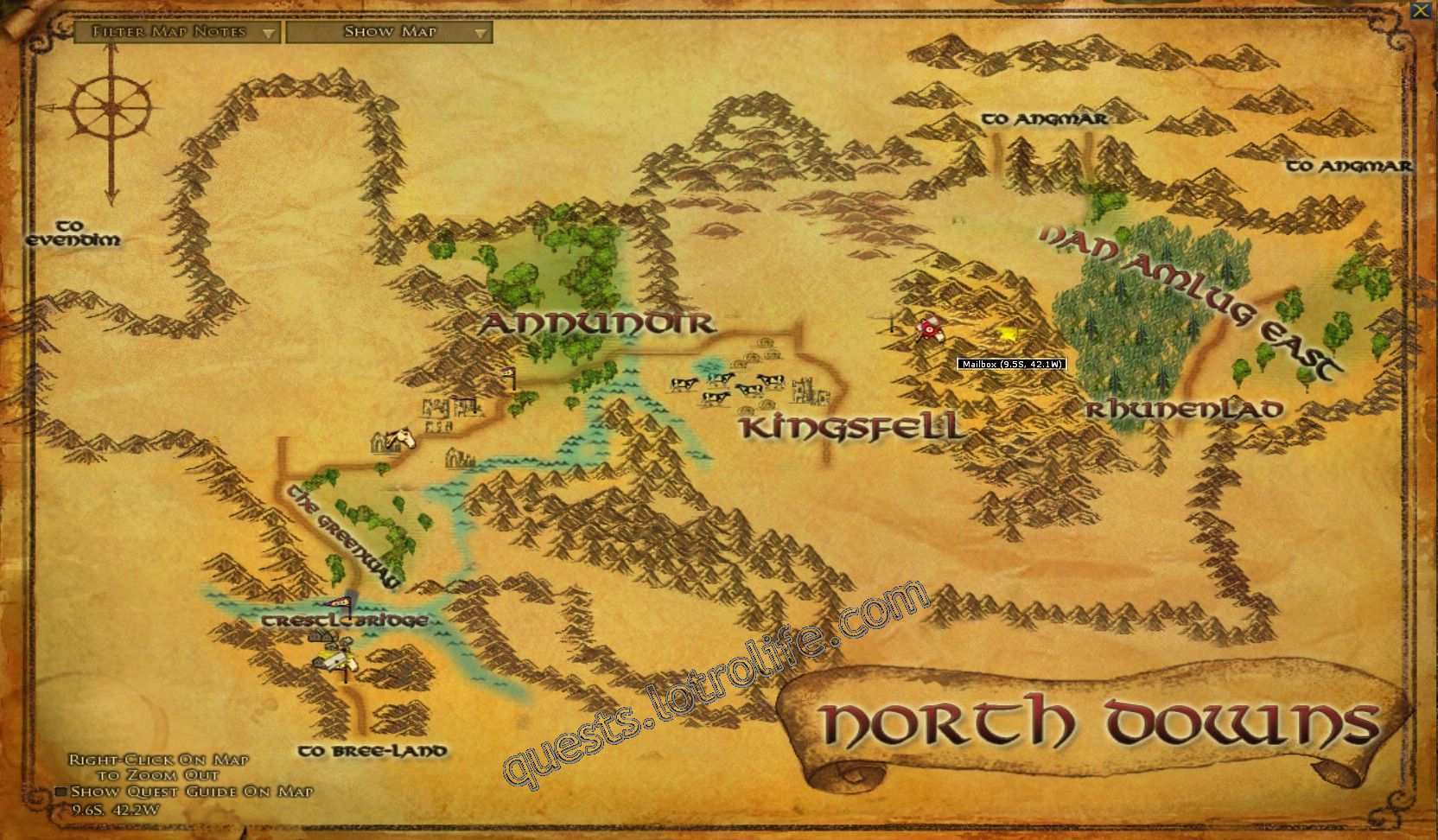 Quest: Ruins of Arthedain, objective 2, step 1 image 2320 middle size