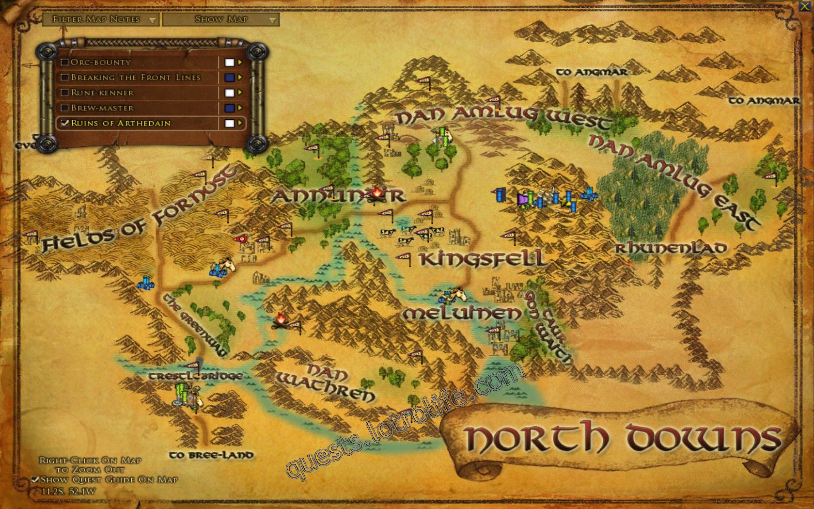 Quest: Ruins of Arthedain, objective 4, step 1 image 3212 middle size