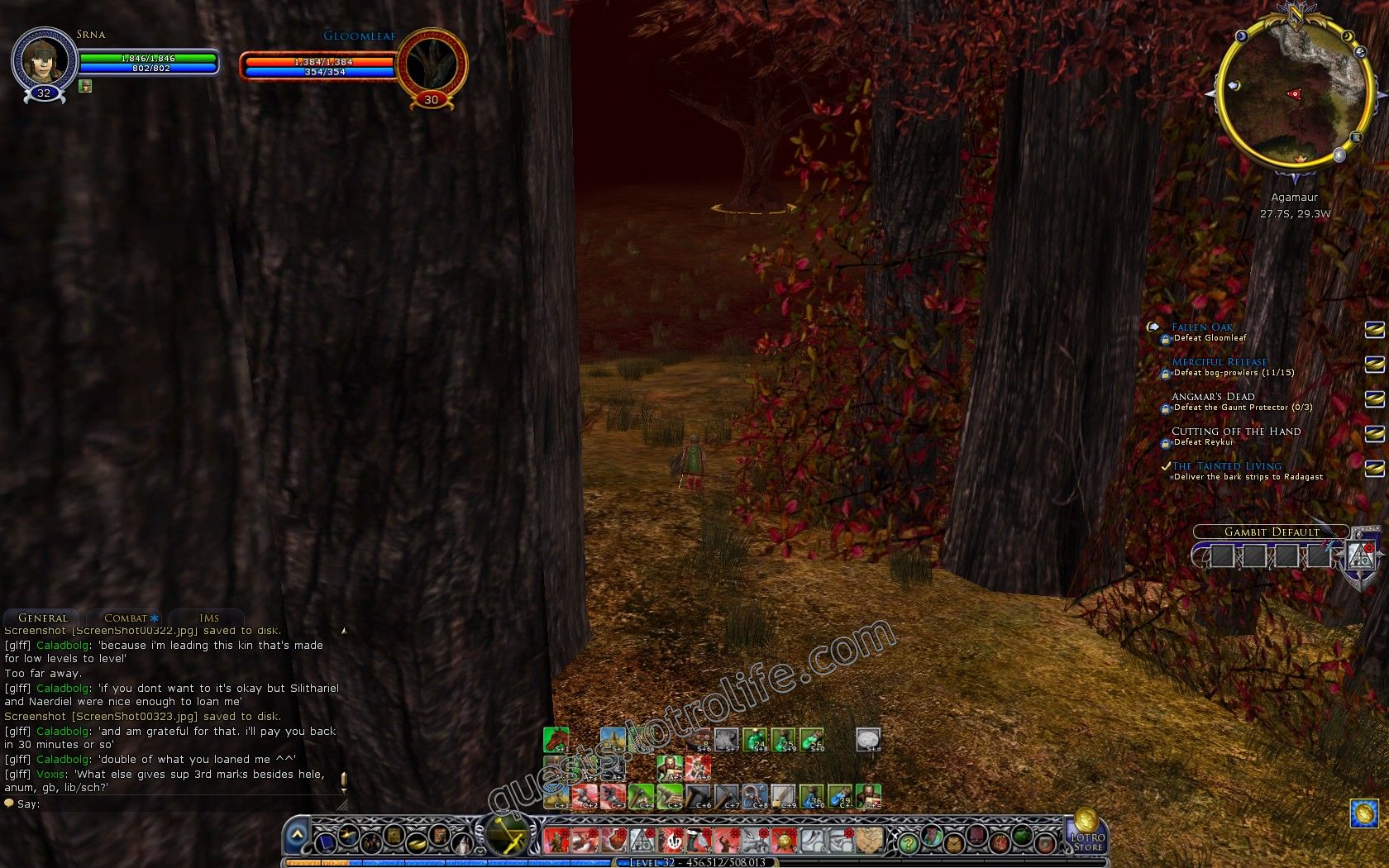 Quest: Fallen Oak, objective 1, step 1 image 2719 middle size